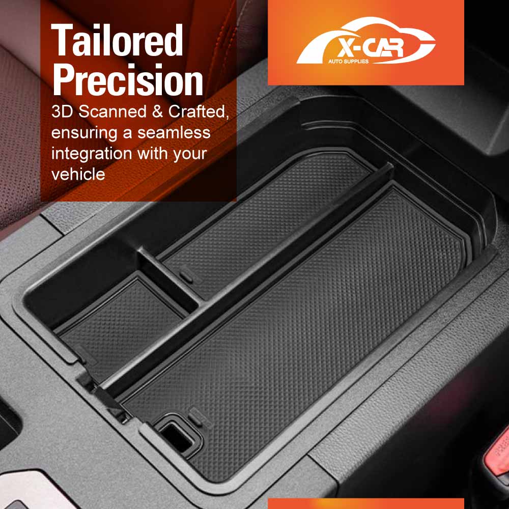 Centre Console Organizer Tray for Toyota Prado 250 Series GX/GXL without Cool Box 2024-Onwards Armrest Storage Box Cup Holder Car Accessories