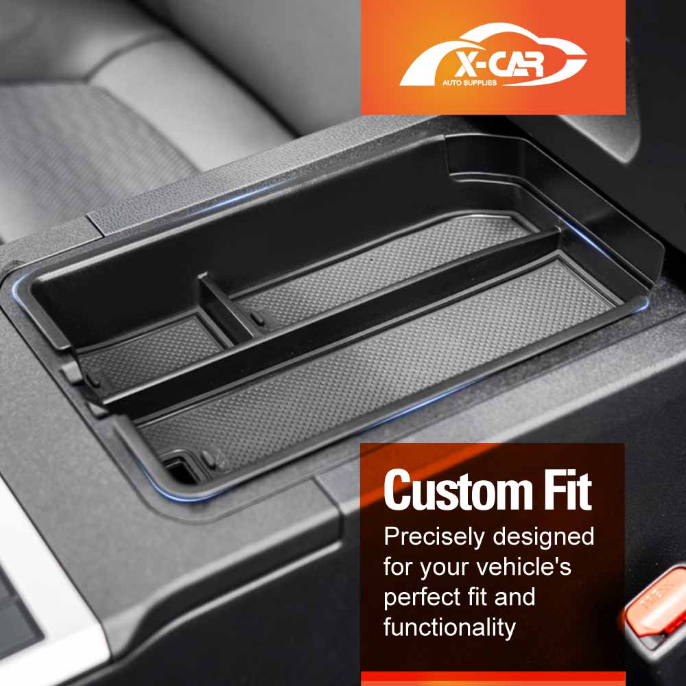 Centre Console Organizer Tray for Toyota Prado 250 Series GX/GXL without Cool Box 2024-Onwards Armrest Storage Box Cup Holder Car Accessories