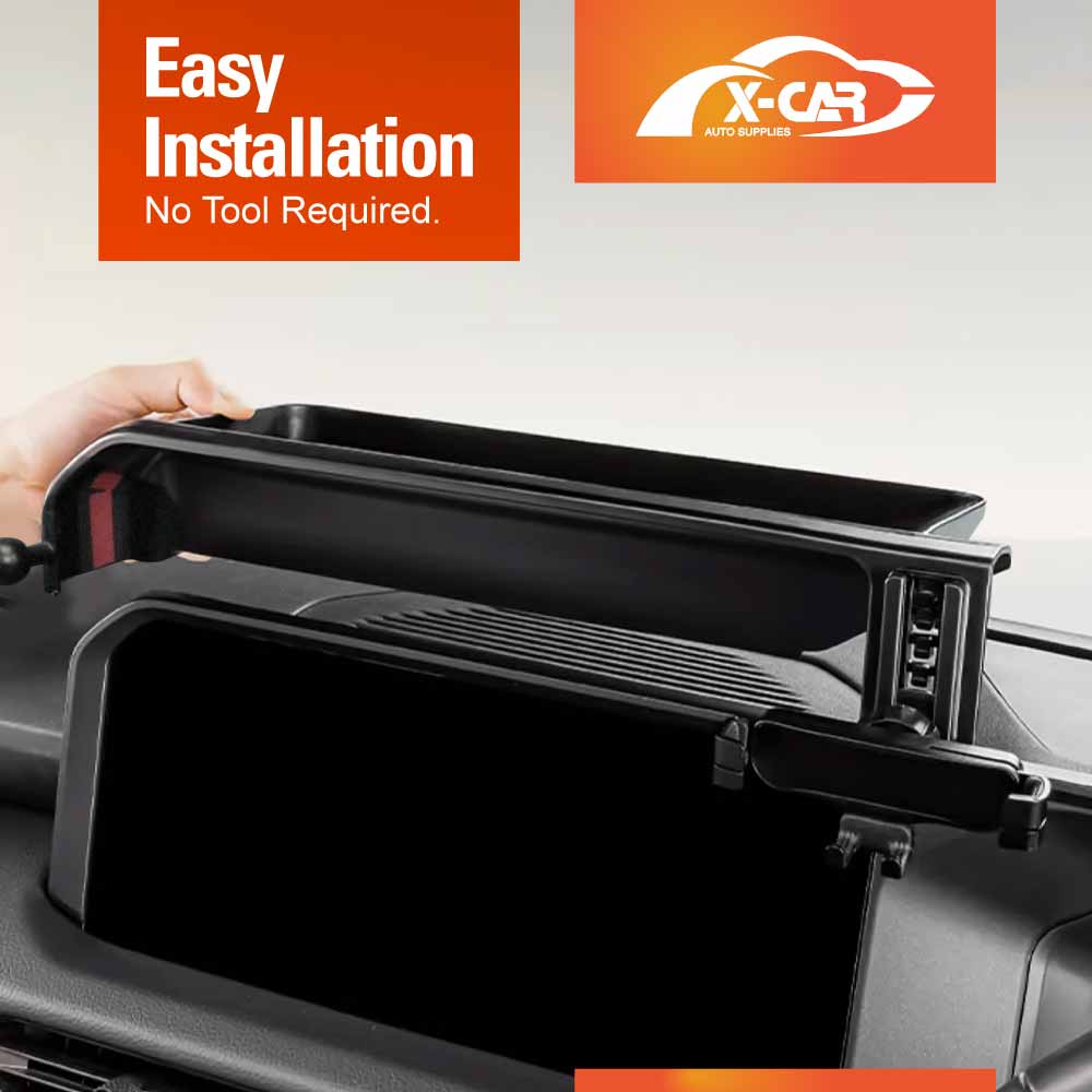 Dash & Door Storage Organizers for Toyota Prado 250 2024-Onwards Phone Holder Dashboard Door Handle Side Pocket Accessories