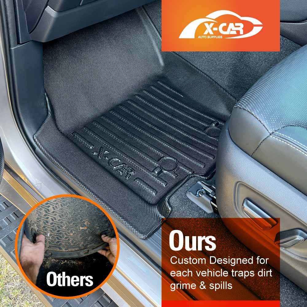 Floor Mats Boot Liner Set for Toyota Prado 250 5-Seater 2024-Onwards All Weather Heavy Duty Cargo Kick Back Seat Side Trunk Protector Covers