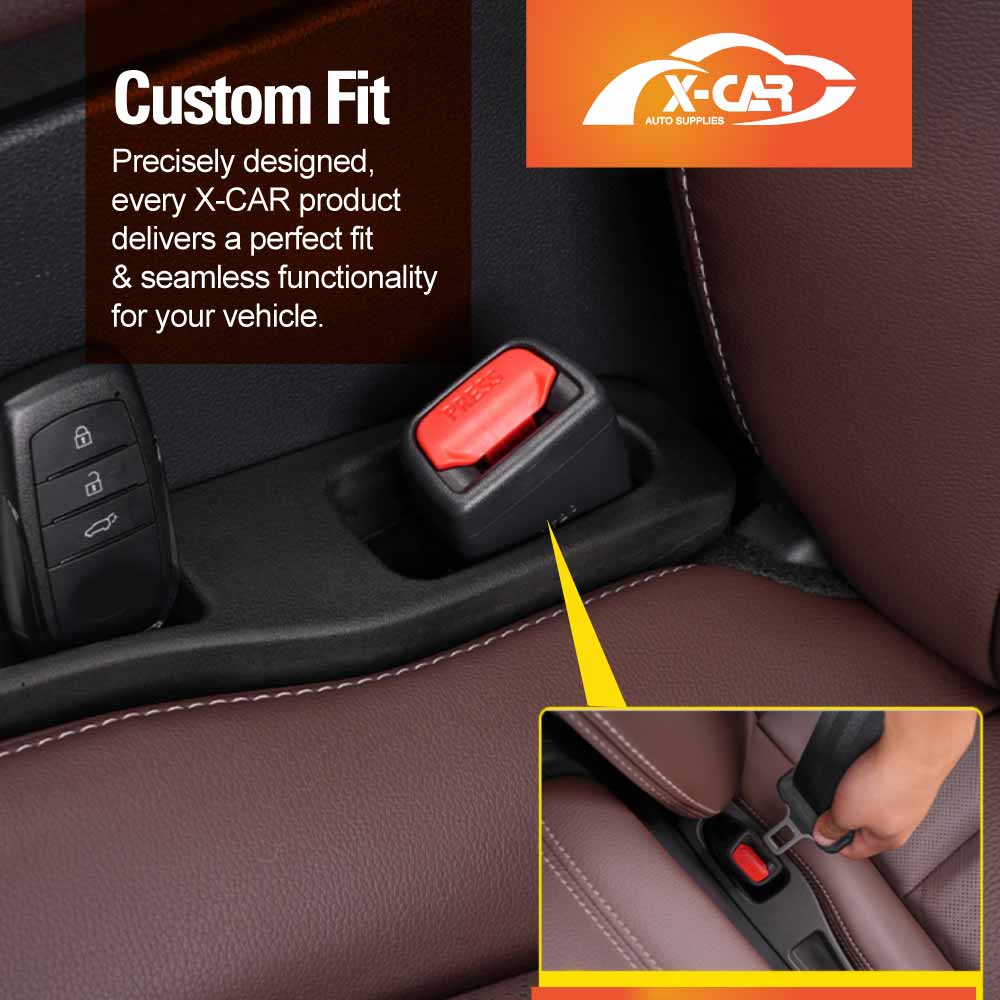 Car Seat Gap Filler Organizer for Toyota Prado 250 Series 2024-Onwards Extra Console Side TPE Storage Box Accessories