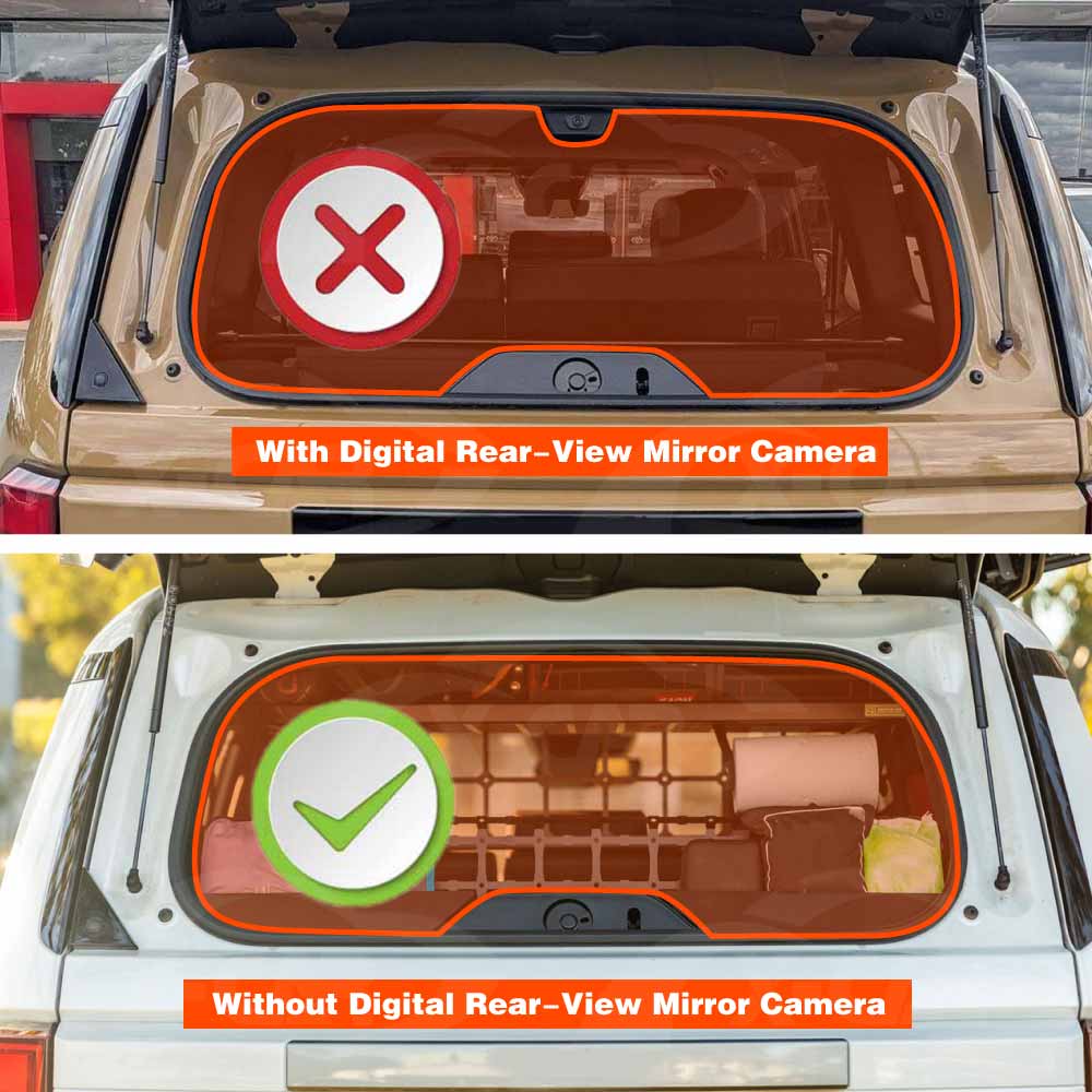 Window Sun Shades for Toyota Prado 250 NON-Rear-View Mirror Camera 2024-Onwards Car UV Protection Windscreen Blind Mesh