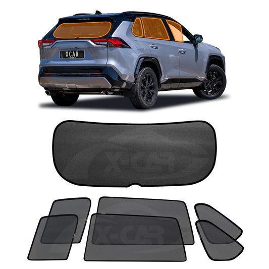 Window Sun Shades for Toyota RAV4 RAV 4 2019-2025 Magnetic Car Custom Rear Windscreen Shade Sun Blind Mesh