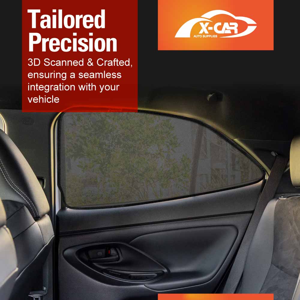 Rear Window Sun Shade for Toyota Yaris Cross MXP Series 2020-2025 Car Sun Blind Mesh