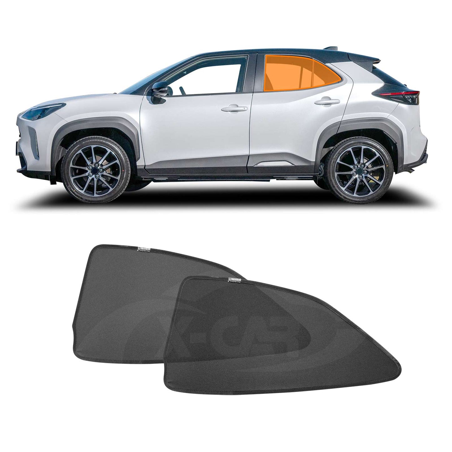 Rear Window Sun Shade for Toyota Yaris Cross MXP Series 2020-2025 Car Sun Blind Mesh