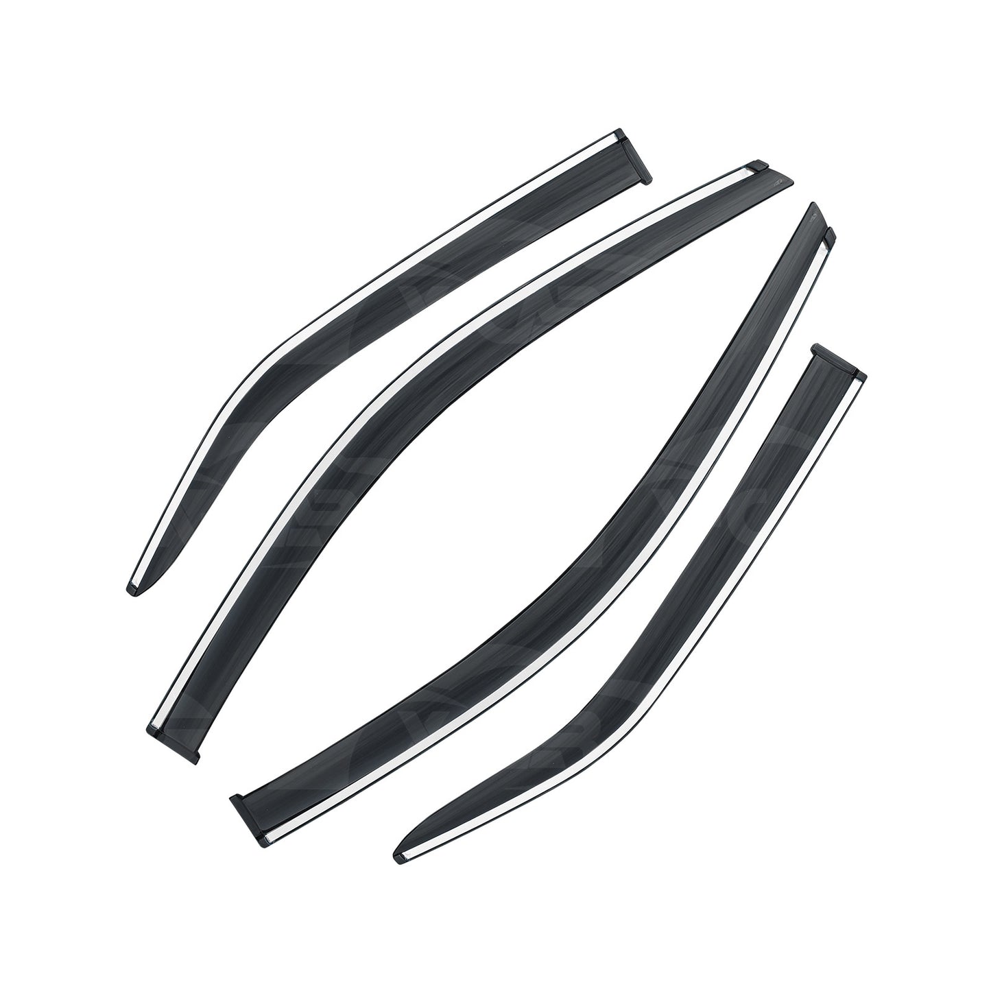 WeatherShields for Toyota Camry 2012-2017 Petrol/Hybrid Car Accessories Weather Shields Wind Deflectors Window Sun Visor