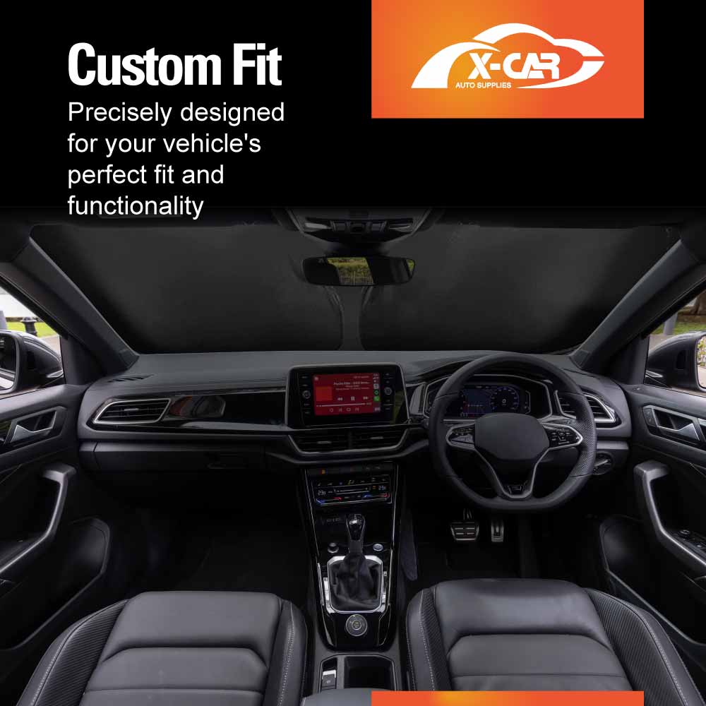 WindScreen Sun Shade for Volkswagen T-Roc 2020-2025 Blocks UV Rays Foldable Custom Wind Screen Sun Visor Protector