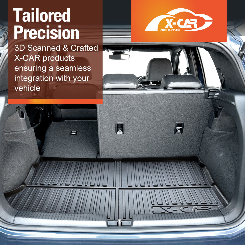 Boot Liner for Volkswagen T-Cross 2019-Onwards All Weather Heavy Duty Cargo Trunk Cover Mat Luggage Tray Car Accessories