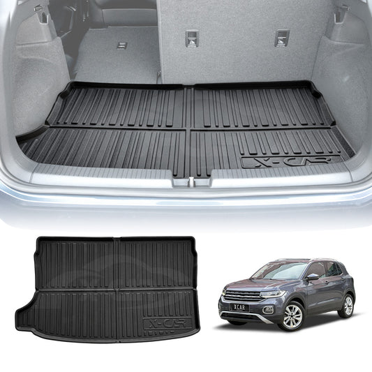 Boot Liner for Volkswagen T-Cross 2019-Onwards All Weather Heavy Duty Cargo Trunk Cover Mat Luggage Tray Car Accessories