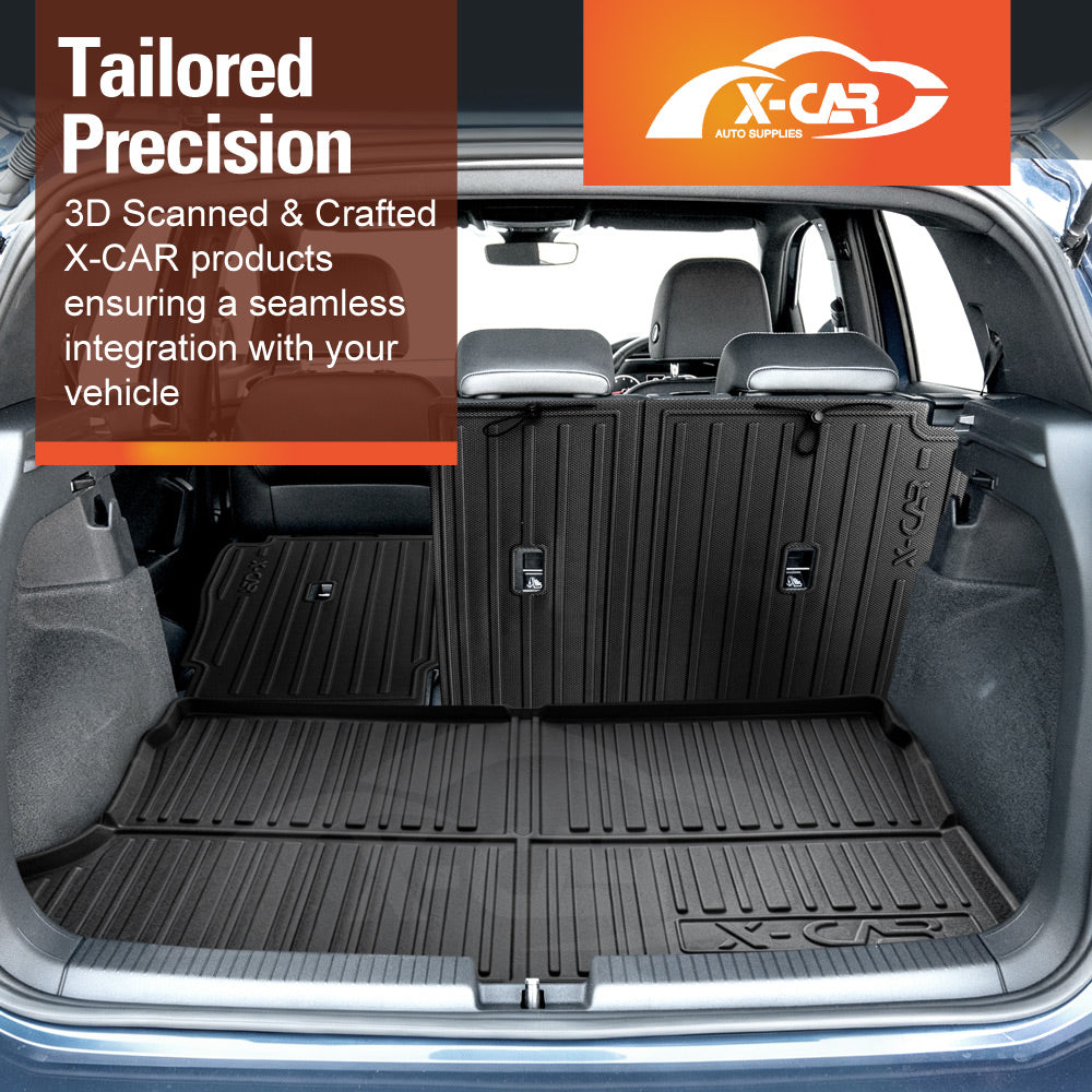 Back Seat Protector for Volkswagen T-Cross 2019-Onwards All Weather Heavy Duty Car Seat Kick Mats Cover