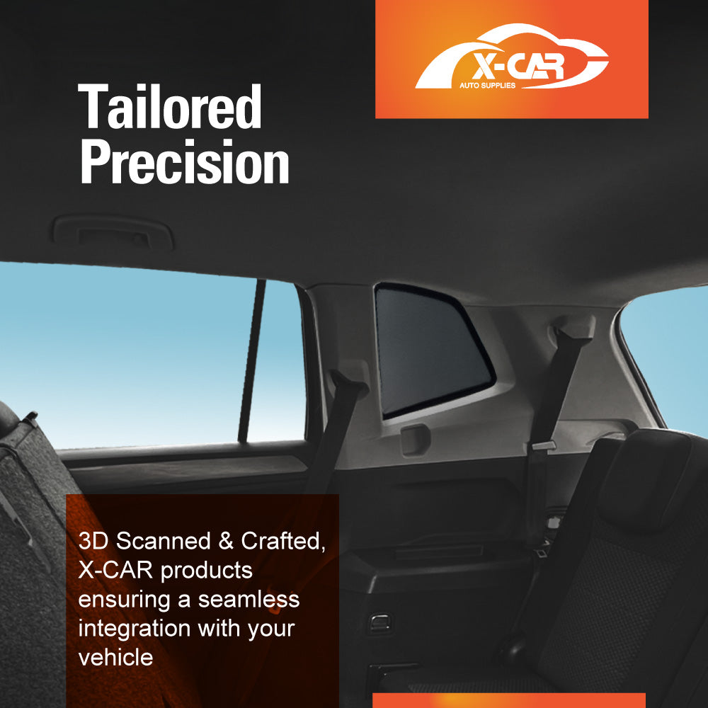 Rear Window Sun Shade for Volkswagen VW Tiguan Allspace 7 Seater 2018-2024 UV Protection Car Sunshade Blind Mesh