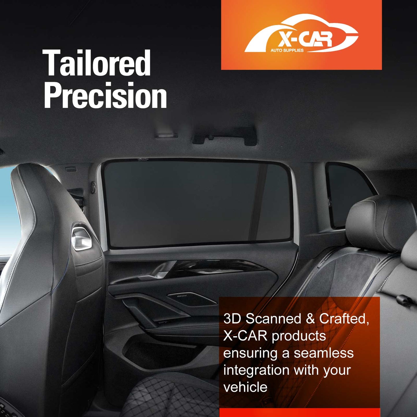 Window Sun Shades for Volkswagen VW Tiguan CT Series 2025-Onwards Car Custom Windscreen Shade Sun Blind Mesh