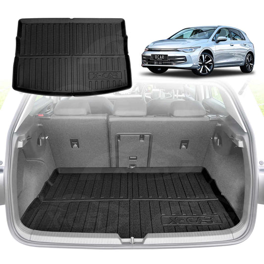 Boot Liner for Volkswagen VW Golf MK7 MK7.5 MK8 2013-Onwards Heavy Duty Cargo Trunk Cover Mat Luggage Tray