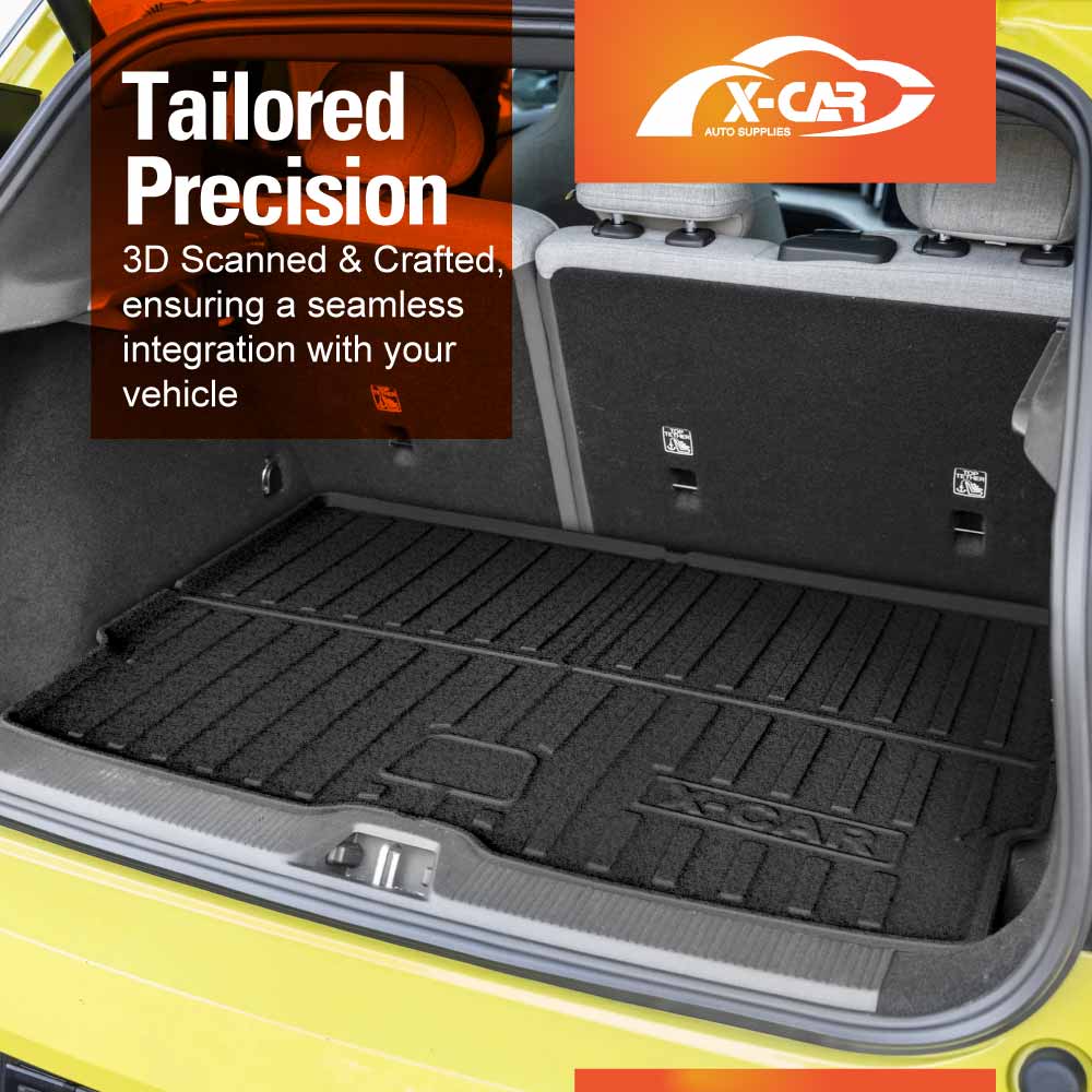 Floor Mats Boot Liner Set for Volvo EX30 2024-Onwards All Weather Heavy Duty Cargo Car Trunk Luggage Tray