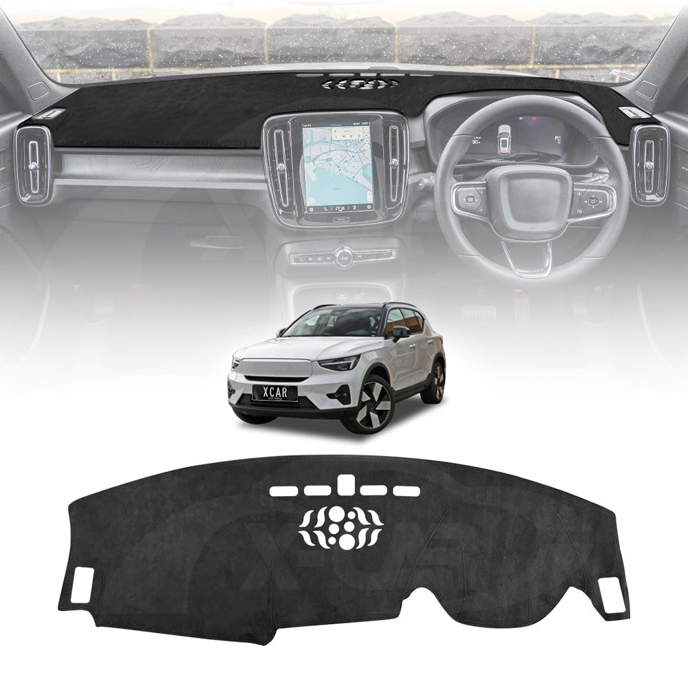 Dash Mat for Volvo C40 EX40 2022-Onwards Non-Slip Microfiber Pad Cover Interior Accessories