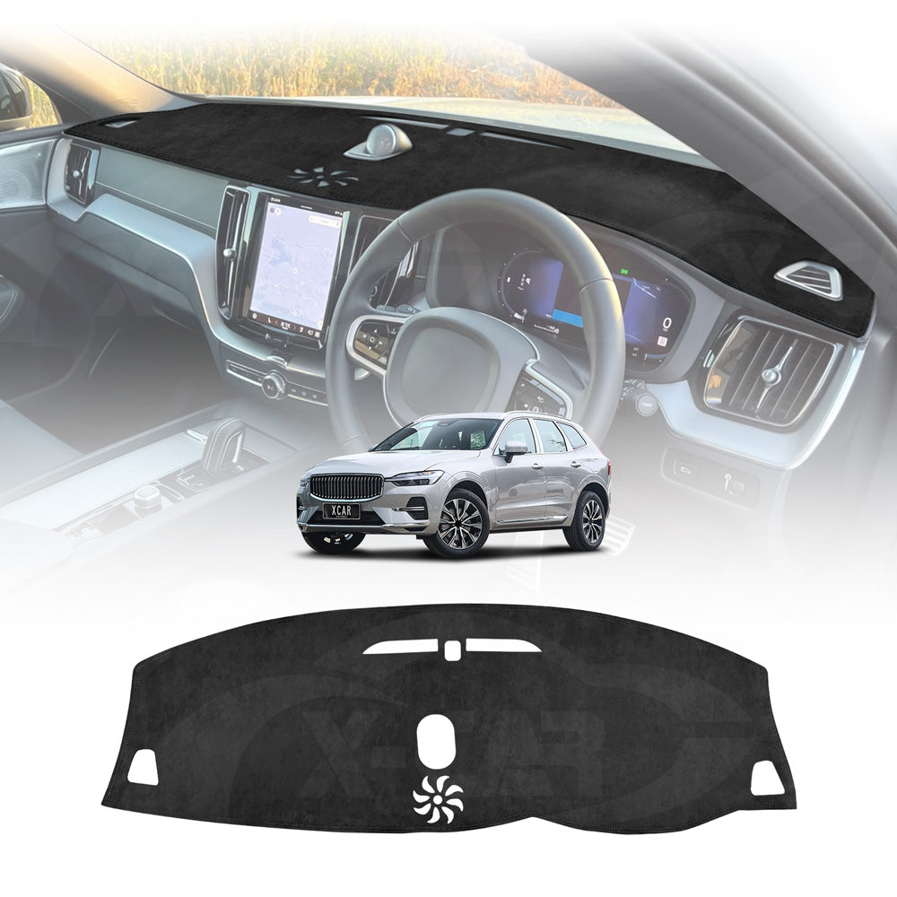 Dash Mat for Volvo XC60 XC 60 2017-Onwards Non-HUD Non-Slip Microfiber Pad Cover Interior Accessories