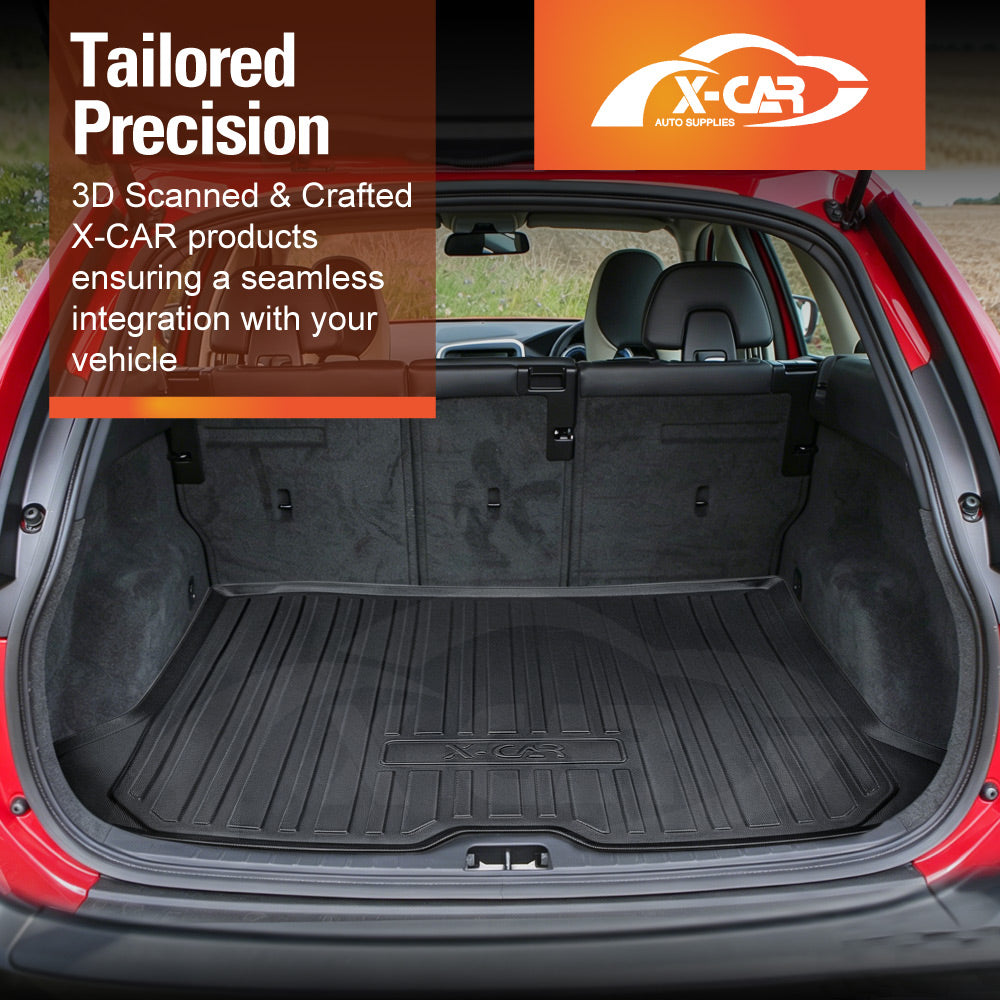 Boot Liner for Volvo XC60 2009-2017 All Weather Heavy Duty Cargo Trunk Cover Mat Luggage Tray Car Accessories