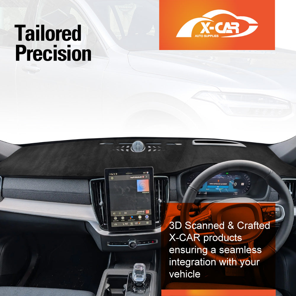 Dash Mat for Volvo XC90 XC 90 2015-Onwards with HUD Non-Slip Microfiber Pad Cover Interior Accessories