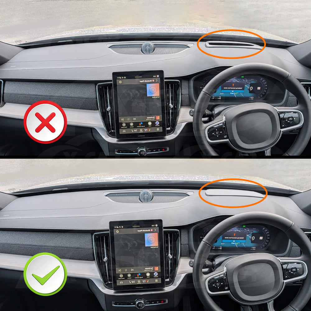 Dash Mat for Volvo XC90 XC 90 2015-Onwards Non-HUD Non-Slip Microfiber Pad Cover Interior Accessories