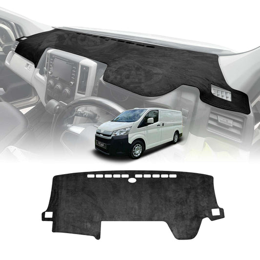 Dash Mat for Toyota HiAce Van 2019-Onwards Non-Slip Microfiber Pad Cover Interior Accessories
