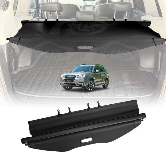 Retractable Car Trunk Shade Rear Cargo Security Shield Luggage Cover for Subaru Forester with Manual Tailgate 2012-2018