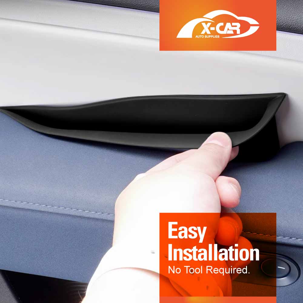 Door Handle & Side Storage Box Tray for Xpeng G6 2024-Onwards Pocket Organizer Accessories Front and Rear Row