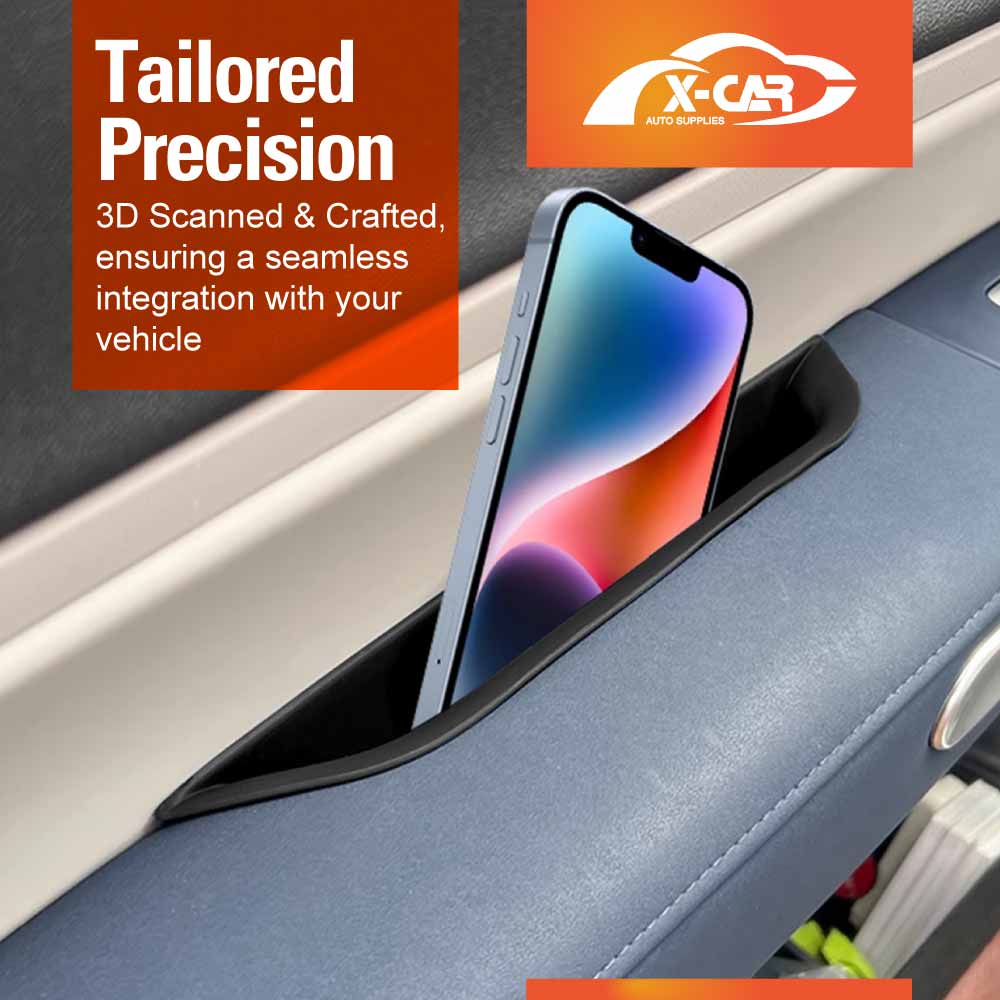 Door Handle & Side Storage Box Tray for Xpeng G6 2024-Onwards Pocket Organizer Accessories Front and Rear Row