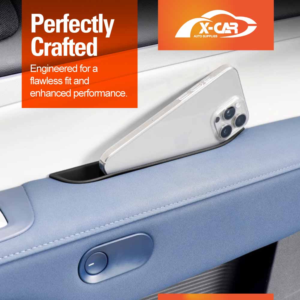 Door Handle & Side Storage Box Tray for Xpeng G6 2024-Onwards Pocket Organizer Accessories Front and Rear Row