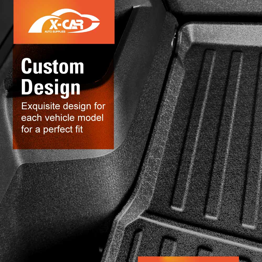 3D Floor Mats Boot Liner Set for Volkswagen VW Tiguan CT Series 2025-Onwards All Weather Heavy Duty Cargo Car Trunk Luggage Tray