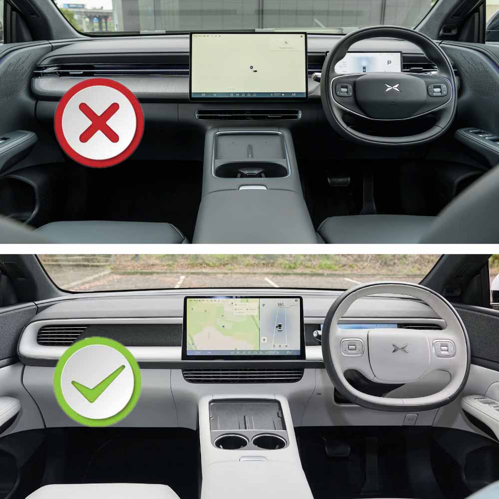 Cup Holder Insert Pad for Xpeng G6 2024-2026 Centre Armrest Anti-Slip Wireless Charging Silicone Pad Organizer Accessories