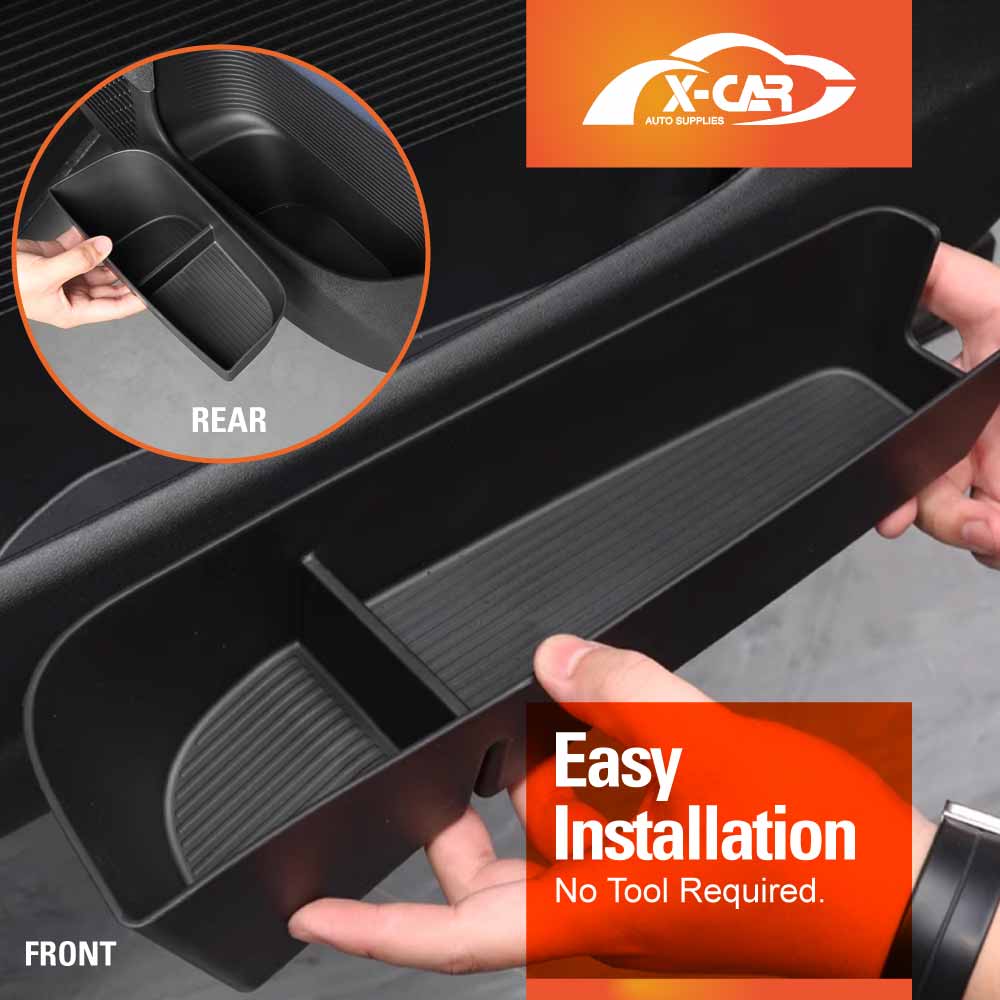 Door Handle & Side Storage Box Tray for Xpeng G6 2024-Onwards Pocket Organizer Accessories Front and Rear Row