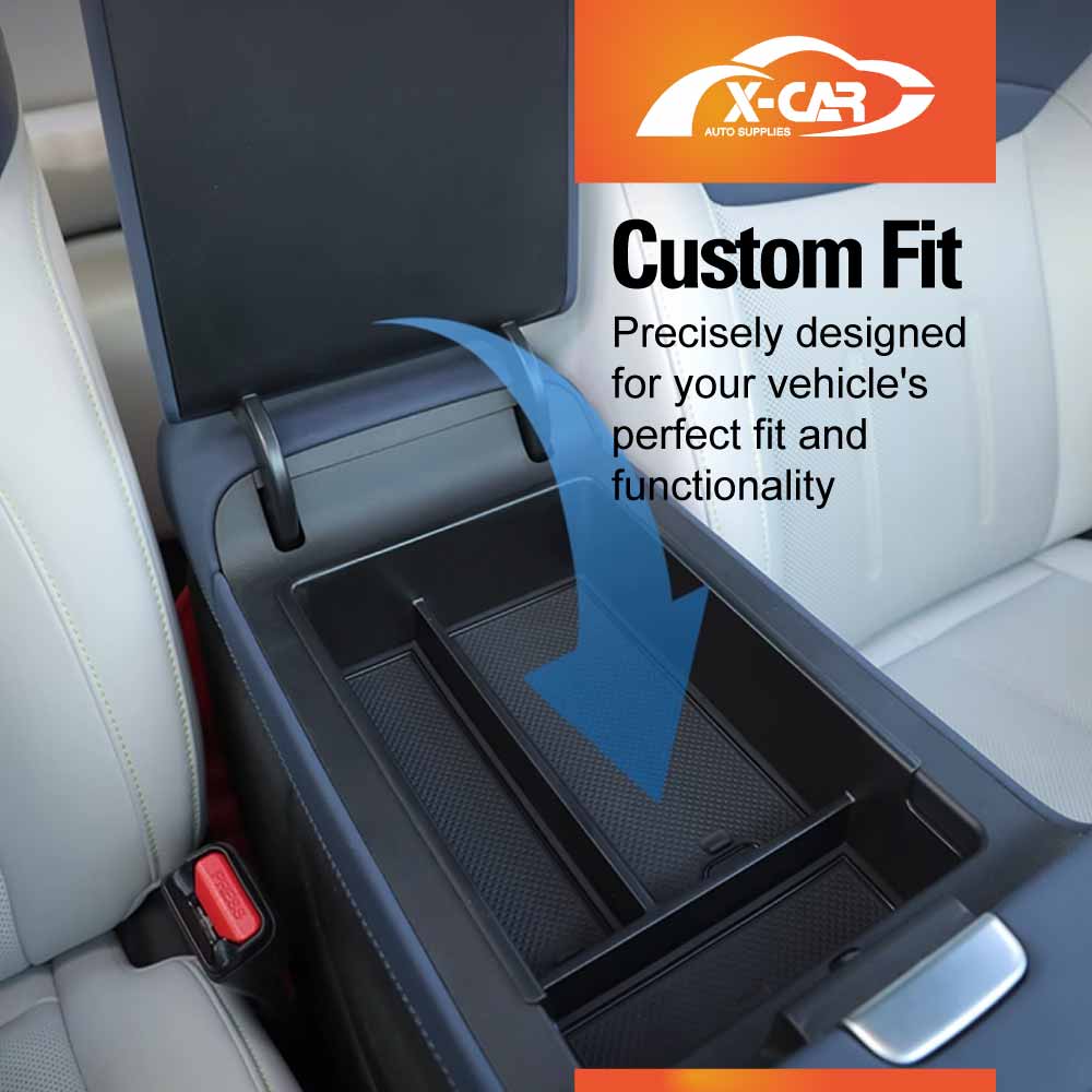 Centre Console Organizer Tray for Xpeng G6 2024-Onwards Armrest Storage Box Cup Holder Car Interior Accessories