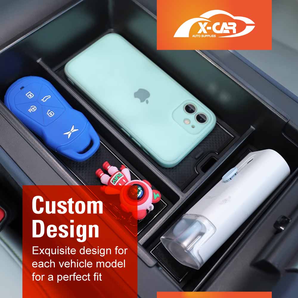 Centre Console Armrest Organizer Tray for Xpeng G6 2024-Onwards Storage Box Accessories