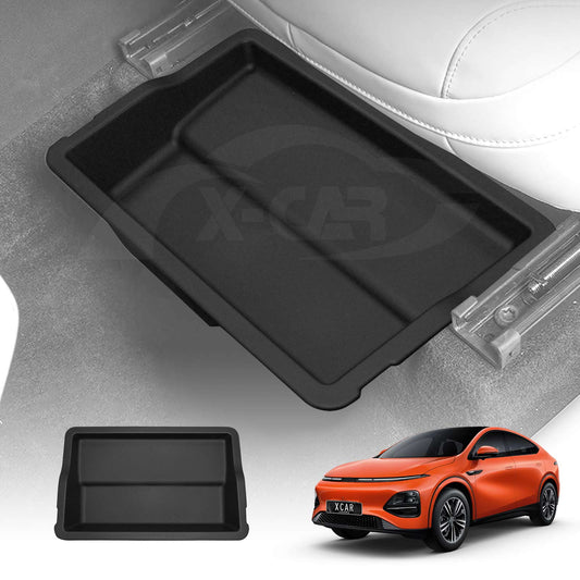 Car Under Seat Storage Box for Xpeng G6 2024-Onwards Front Seats Organizer Tray