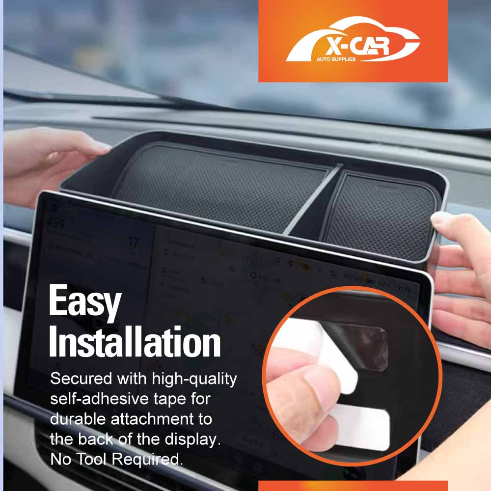 Car Screen Storage Box for Xpeng G6 2024-Onwards Tray Organizer Accessories
