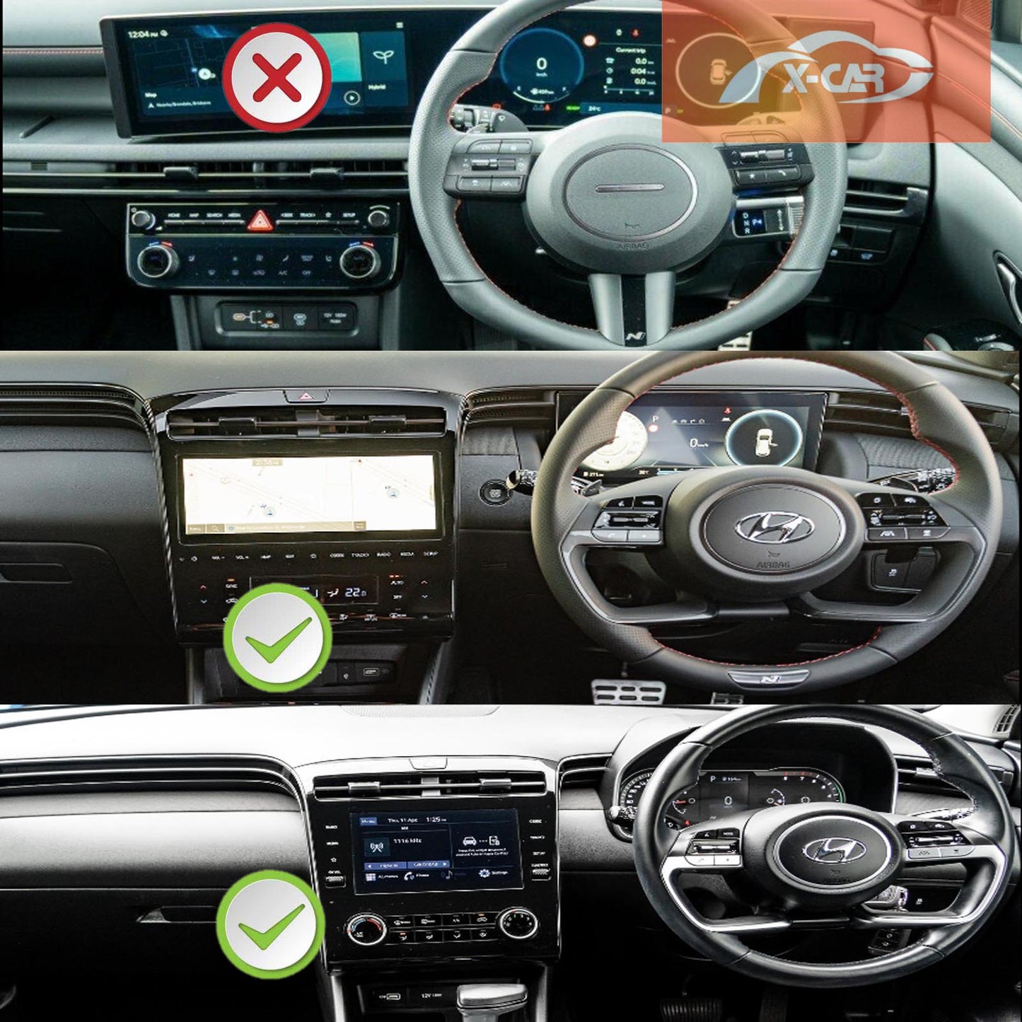 Centre Console Armrest Organizer Tray for Hyundai Tucson 2021-2024 Storage Box Accessories