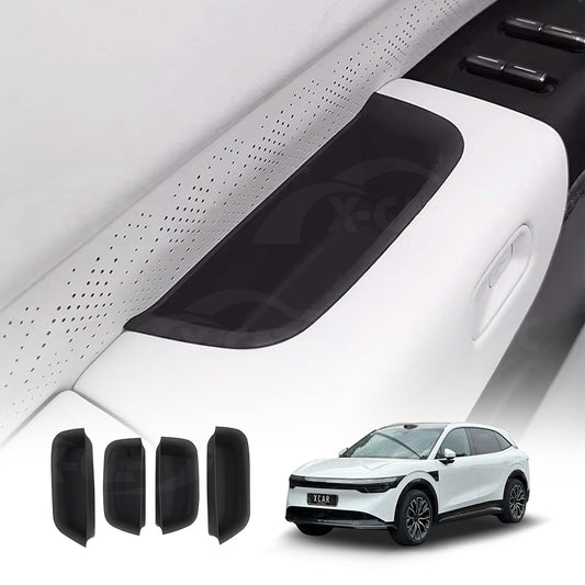 Door Handle Storage Box for Zeekr 7X 2025-Onwards Storage Pocket Organizer Tray Pack of 4