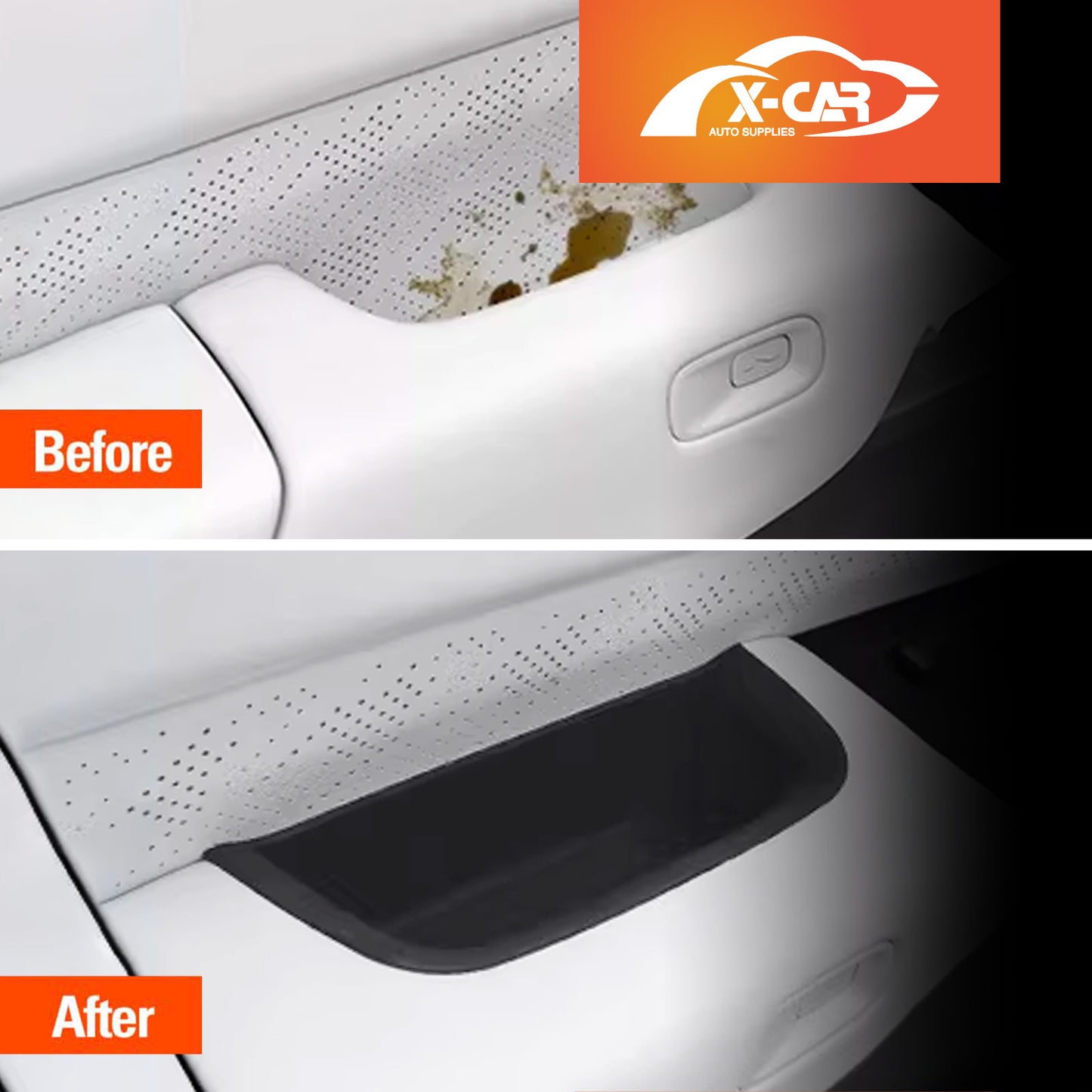 Door Handle Storage Box for Zeekr 7X 2025-Onwards Storage Pocket Organizer Tray Pack of 4
