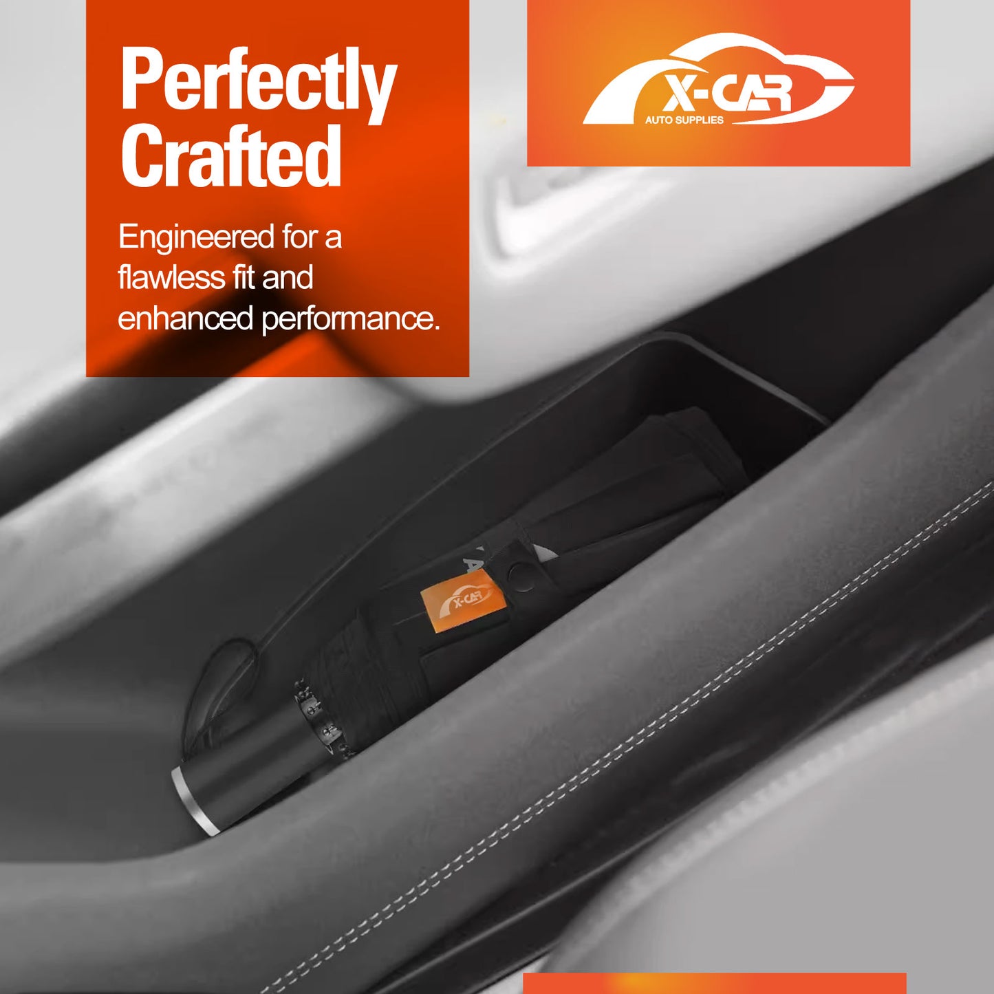 Car Door Side Storage Box Tray for Zeekr 7X 2025-Onwards Organizer Accessories Front and Rear Row Set of 4