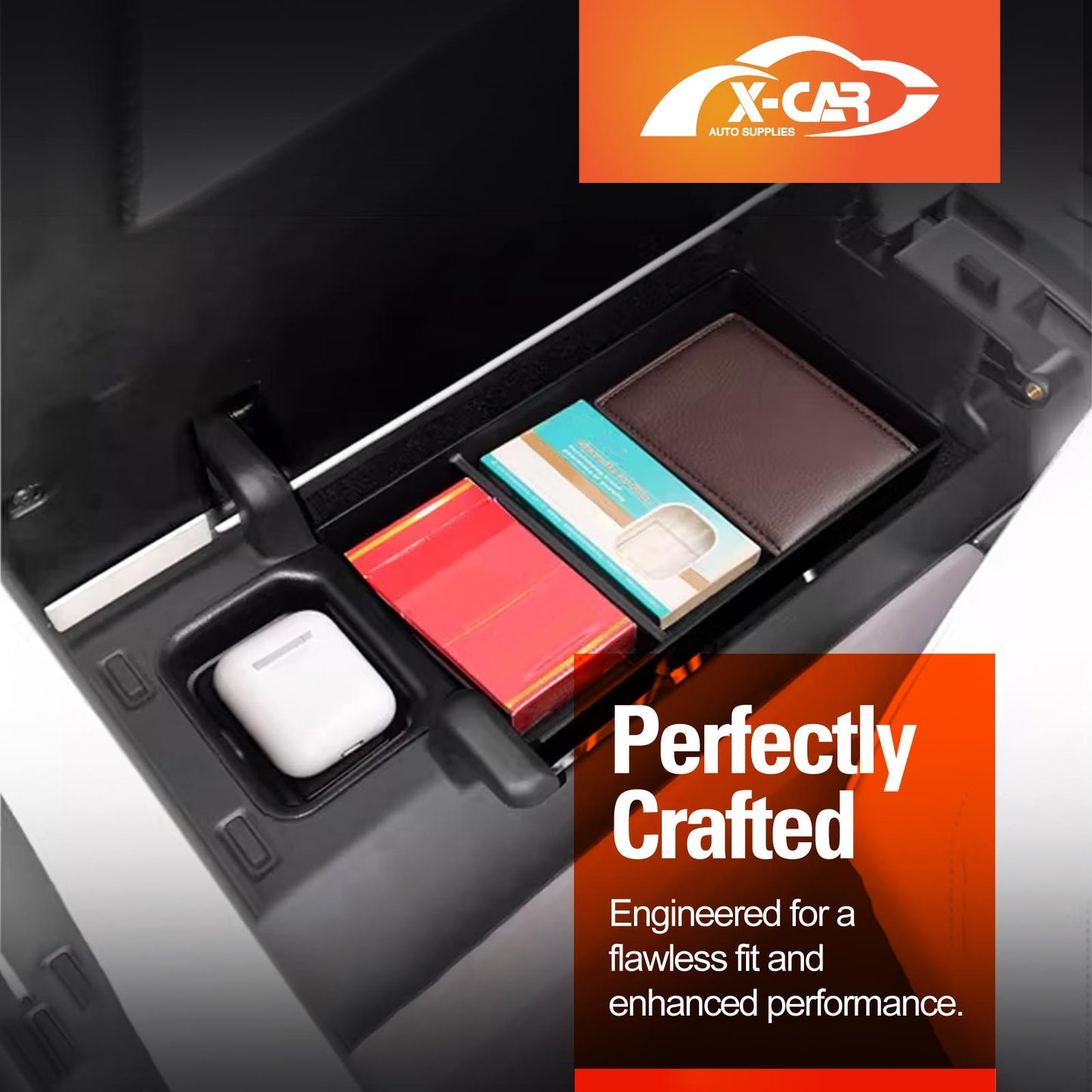 Armrest Organizer Tray for Zeekr 7X 2025-Onwards Centre Console Storage Box Interior Car Accessories