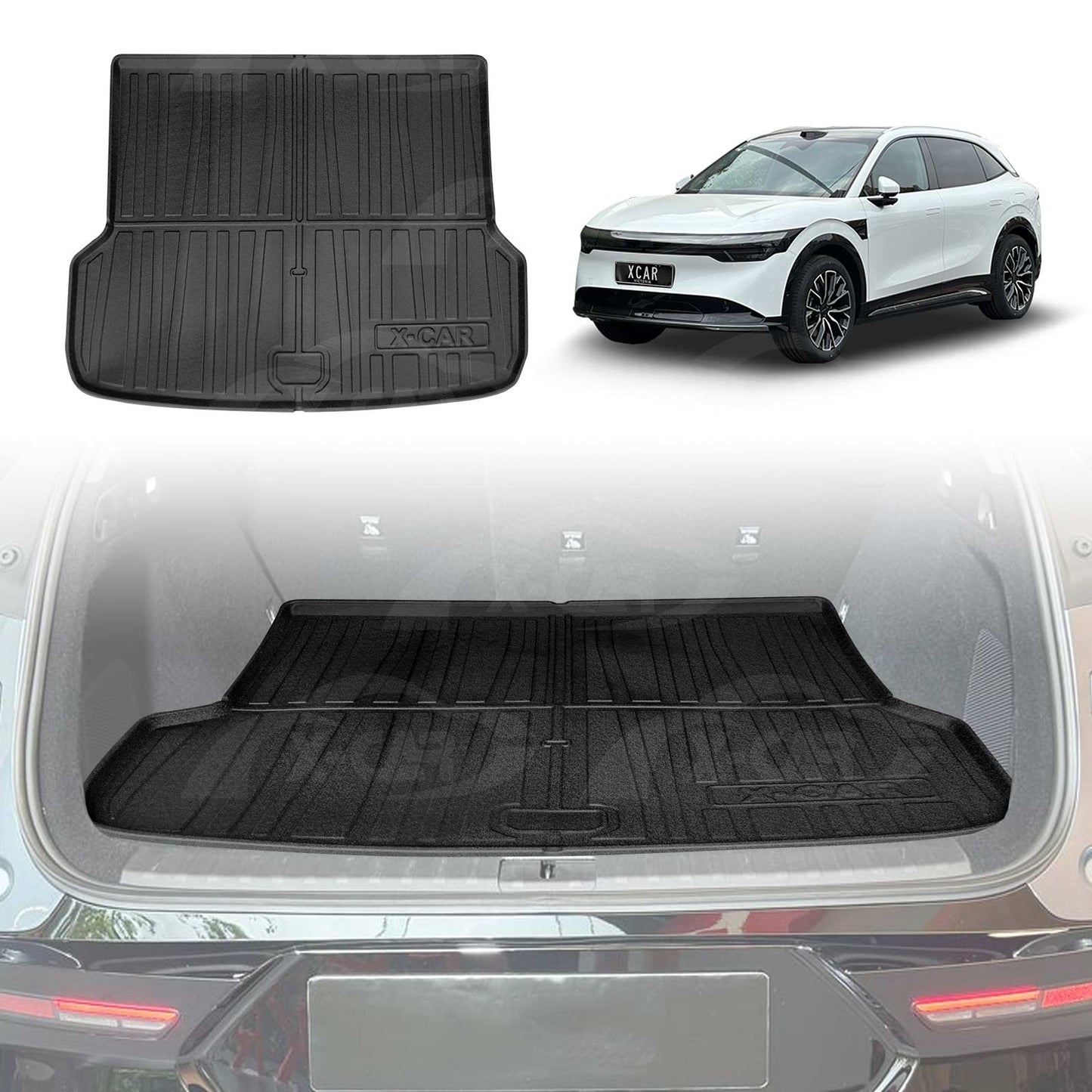 Boot Liner for Zeekr 7X 2025-Onwards All Weather Heavy Duty Cargo Trunk Cover Mat Luggage Tray Car Accessories