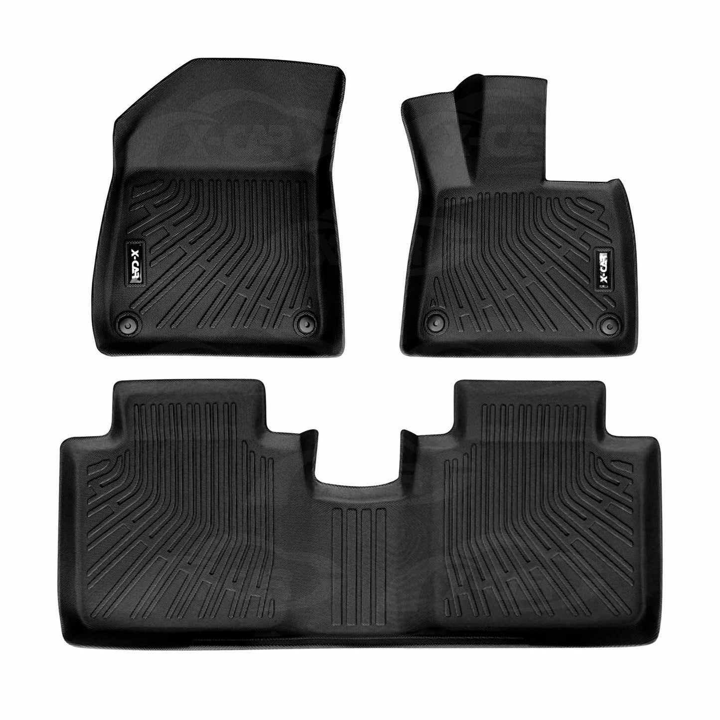 3D Floor Mats for Zeekr 7X 2025-Onwards Heavy Duty All Weather Car Carpet Liner Set Accessories