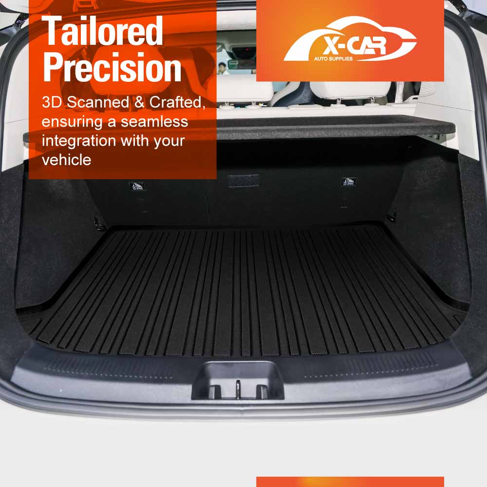 Front Rear Trunk Boot Liner for Zeekr X 2024-2025 All Weather Heavy Duty Cargo Trunk Mat Luggage Tray