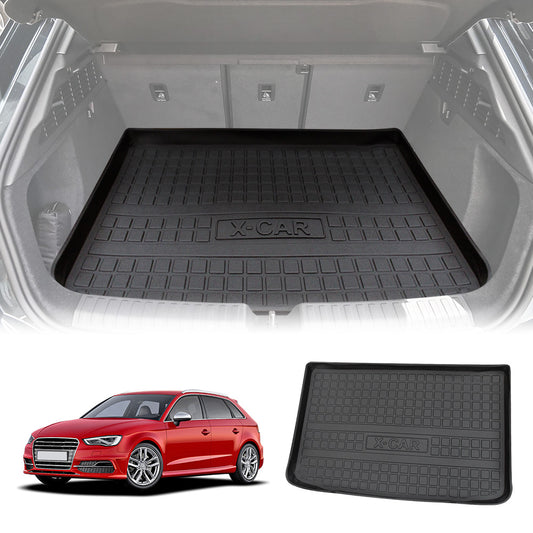 Boot Liner for Audi A3 S3 RS3 Hatch Sportback 2013-Onwards Heavy Duty Cargo Trunk Mat Luggage Tray