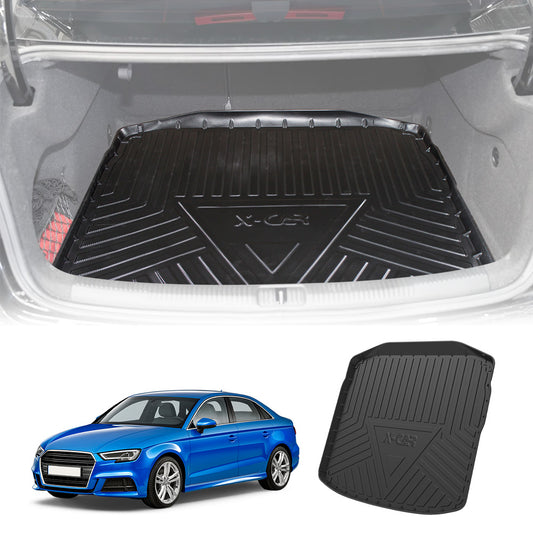 Boot Liner for Audi A3 S3 RS3 Sedan 2013-Onwards Heavy Duty Cargo Trunk Mat Luggage Tray