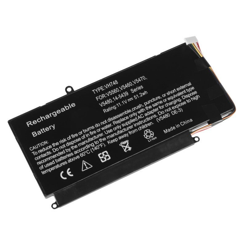 Replacement Battery for Dell Inspiron 14 5439,Vostro 14 5480D 5460 5460D 5460R 5470 5470D 5480 5480D 5560 5560D 5560R V5460D V5460R, VH748