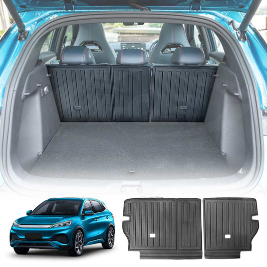 Back Seat Protector for BYD Atto 3 Atto3 2022-2025 Heavy Duty Car Seats Kick Mats Cover