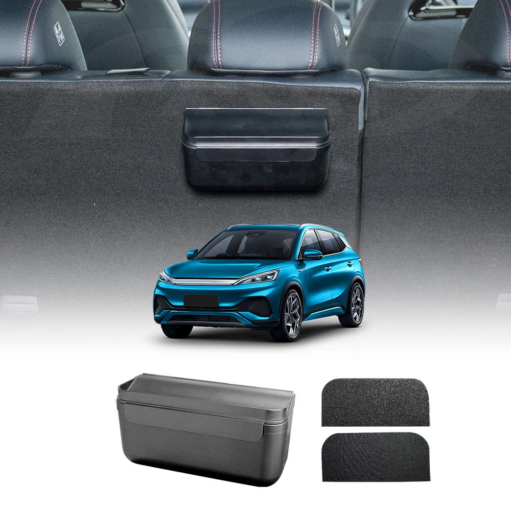 Velcro TPE Storage Box for BYD Atto 3 2022-2025 Sunglasses Holder Organizer Car Accessories