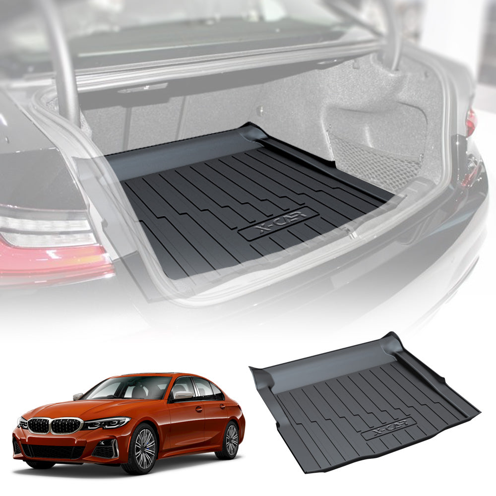 Boot Liner for BMW 3 Series & M3 Sedan 2019-Onwards Heavy Duty Cargo Trunk Mat Luggage Tray
