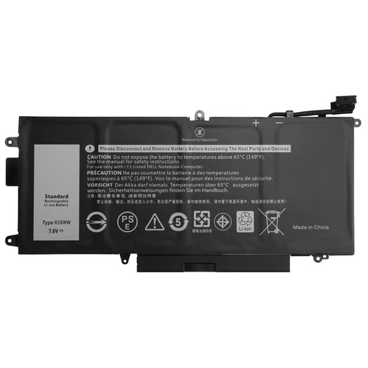 Replacement Battery for Dell Latitude L3180,Latitude 5289 2-in-1,Latitude 7389 2-in-1,Latitude 7390 2-in-1, Fit Part K5XWW